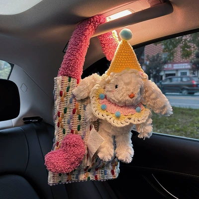 Hanging Bag, In-Car Hanging – Car tissue box/set