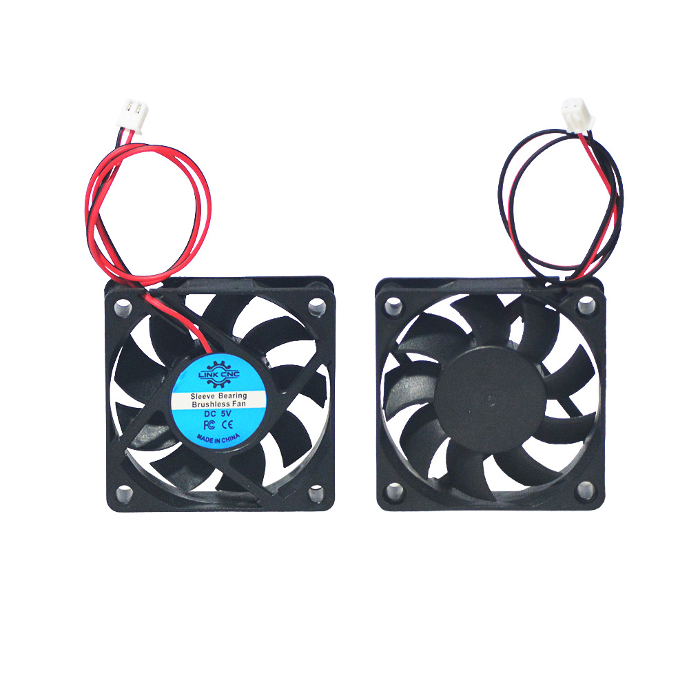 link cnc 3D打印机配件挤出机降温散热风扇6015直流方形