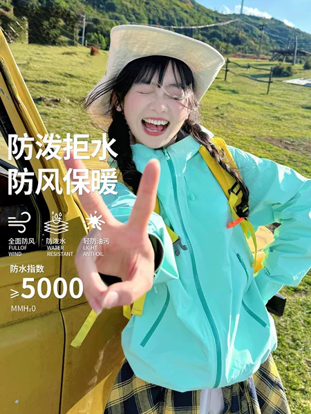 Women's and men's 2026 new model three-in-one waterproof, windproof, and warm jacket workwear three-in-one women's jacket