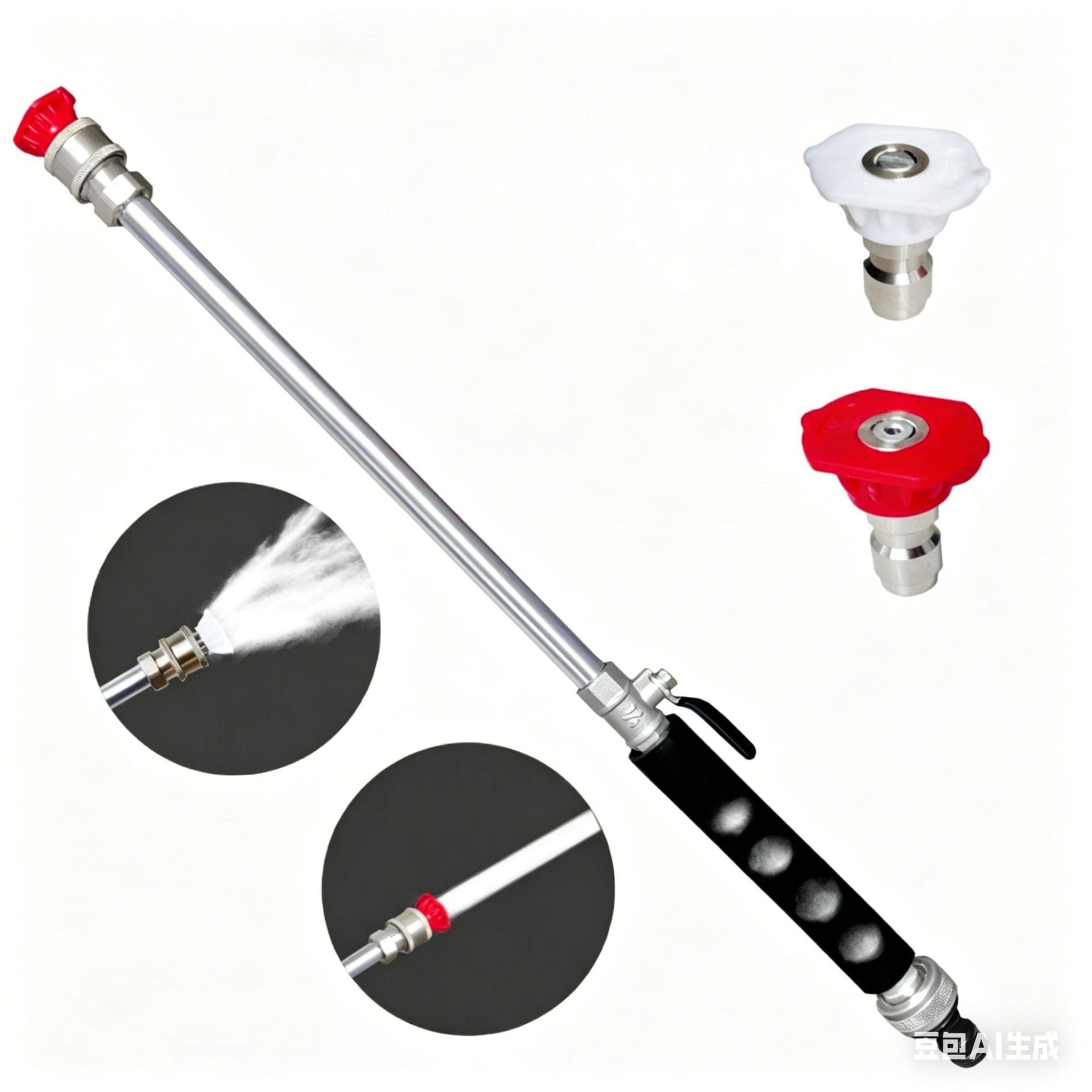 Amazon's new cross-border TV long-pole garden watering and irrigation water jet high-pressure cleaning truck water gun spray gun