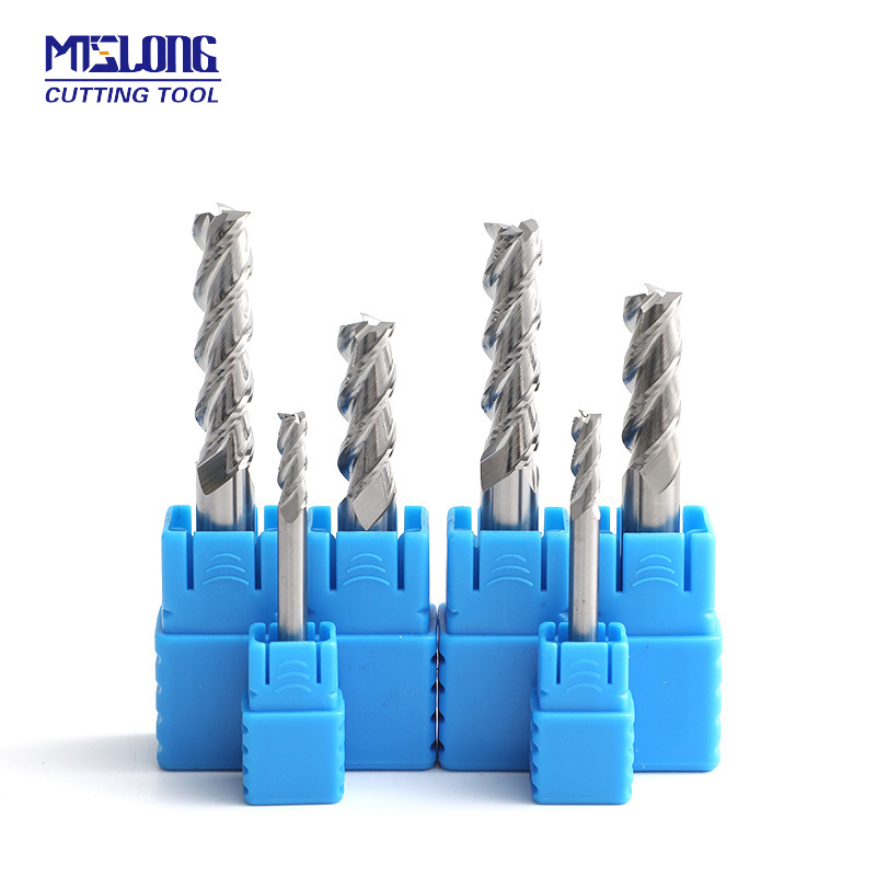 Fresa de aluminio de 3 filos de 55 grados, fresa de acero de tungsteno, fresado de aluminio, carburo especial, herramienta CNC, fresa de aleación de aluminio de 3 filos