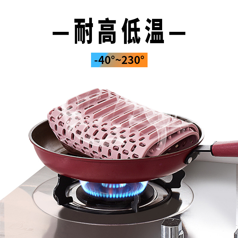 Tapete de barra de Amazon, tapete de silicona hueco, protección para desagüe de cocina, uso diario, tapete de aislamiento térmico, tapete antideslizante para juego de té