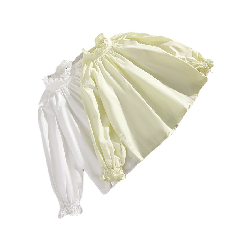 Ретро рубашка, кукла, французский стиль, puff sleeves