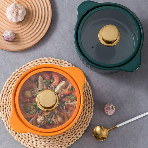 Manufacturer wholesale light luxury Nordic style casserole soup pot color stew pot soup and porridge gas open flame gift color box