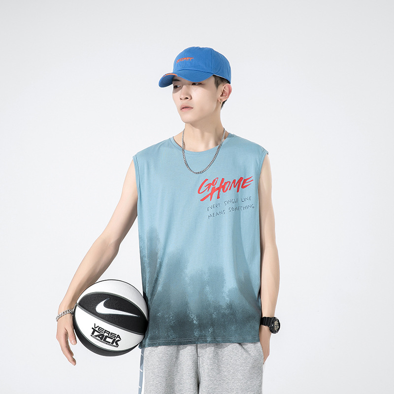 Top con spalle scoperte da uomo, maglietta estiva senza maniche, maglietta girocollo per ragazzi, sportiva e per il tempo libero, marchio alla moda da uomo_voghion.com