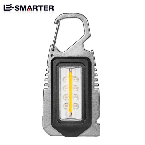 Cross-border ultra-small mini LED light-emitting small flashlight keychain light strong light ultra-light portable flashlight