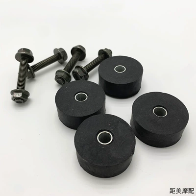 Motorcycle frame Rubber Pad Middle Support Double - screw-type-standard-rubber4-pieces
