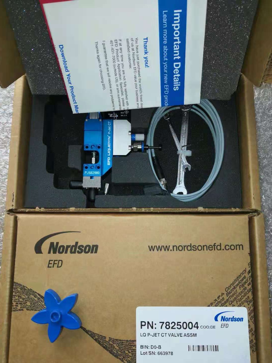 诺信 EFD系列LQ-JET CT VALVE ASSM  ，PN：7825004