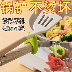 小悪魔のシャベル棚の鍋の辺の鍋のシャベル棚の家庭用の鍋の蓋の棚の台所の食器棚のアイデアは滑り止めの棚を収納します。