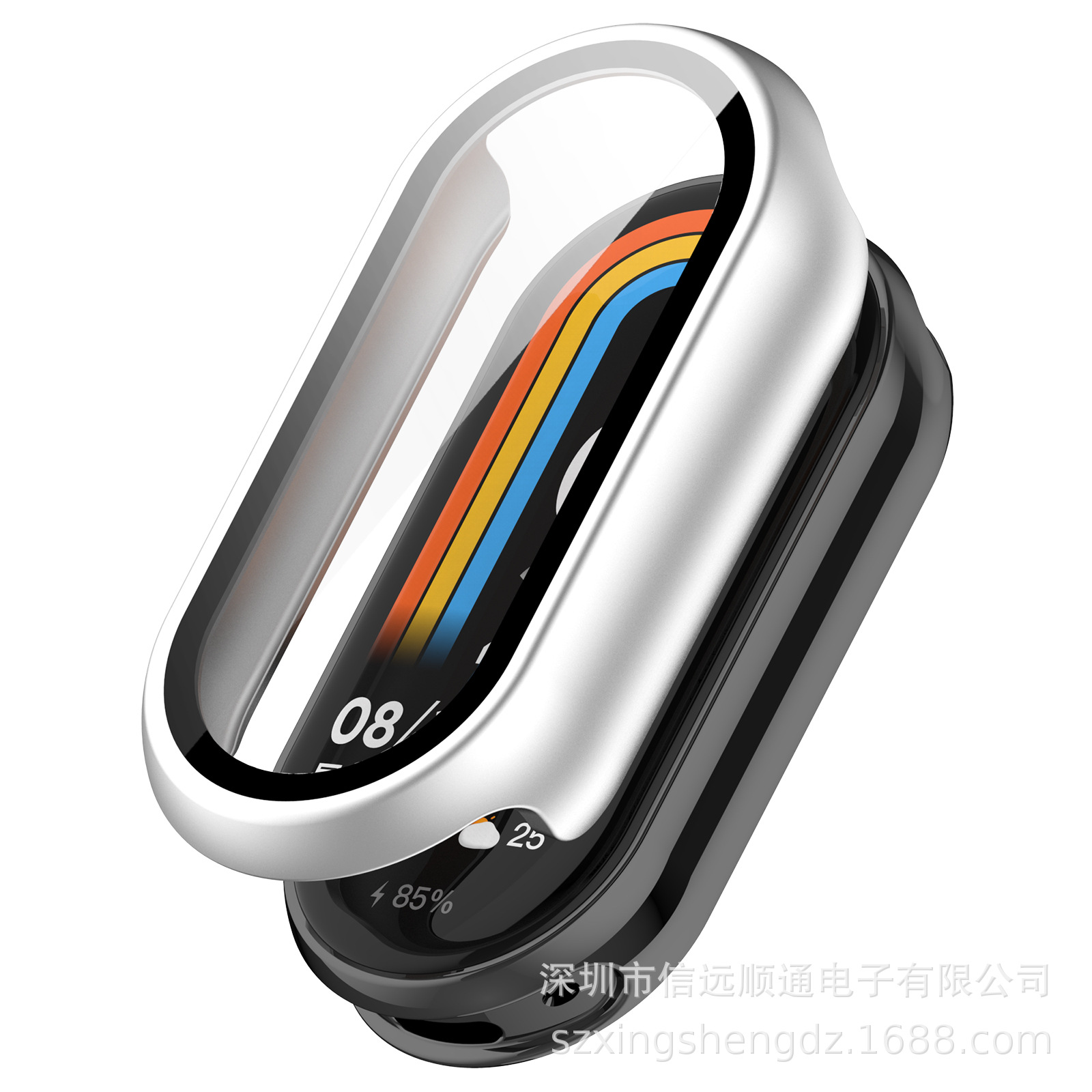 Xinyuan Shuntong is suitable for the NFC standard case and film integrated Mi 8/9 tempered film watch case of Mi Band 10 undefined