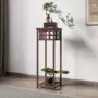 落地式实木客厅楠竹花盆架