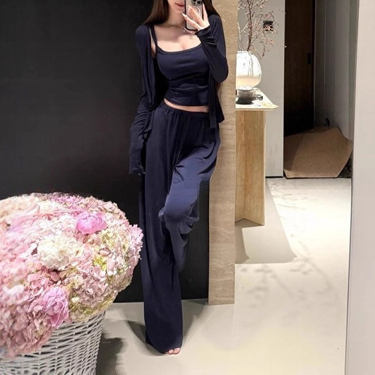 2025白女领域 低调穿出身材修身吊带/舒适天花板面膜神裤休闲套装|undefined
