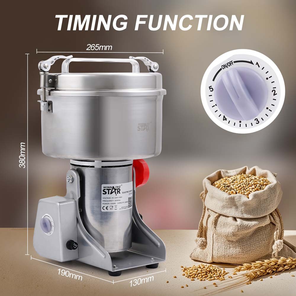 WINNING STAR Molino de hierbas medicinales chinas de café con pimienta doméstica portátil transfronterizo pequeño