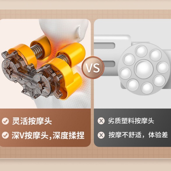 Massage Back Waist Cervical Instrument Full Body Multi-Function Massage Cushion Flat Lie Massage Seat Cushion Household Wholesale