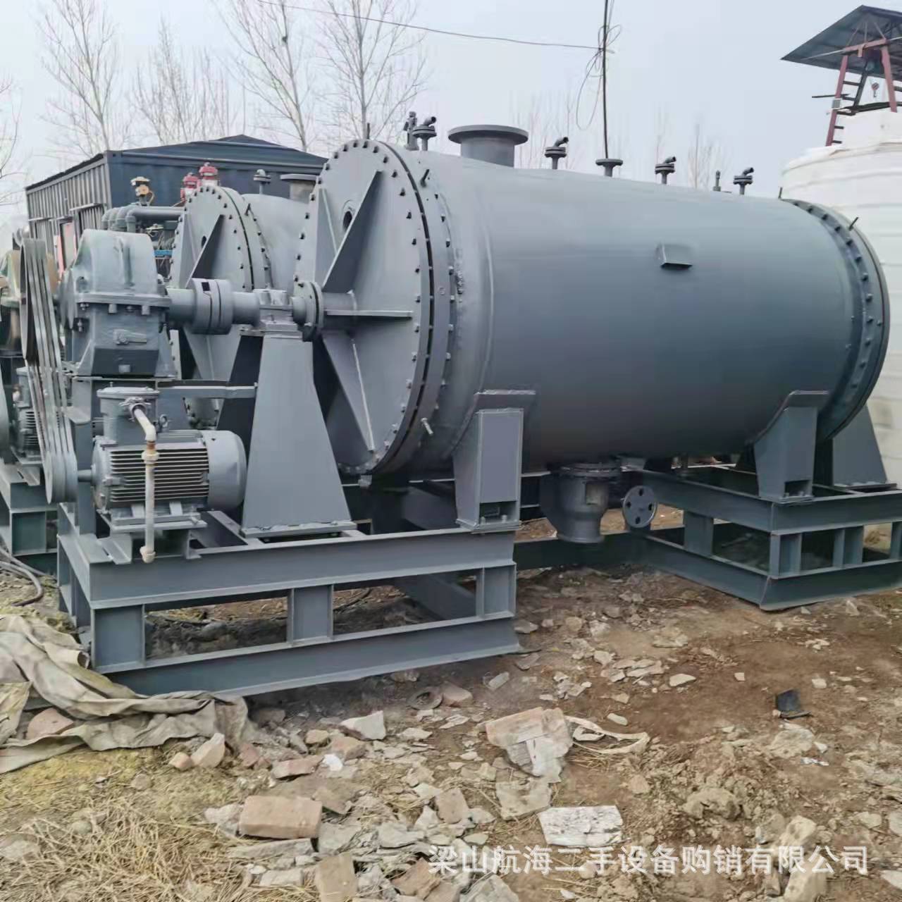 出售二手不锈钢耙式干燥机 6立方真空耙式干燥机 3立方耙式干燥机