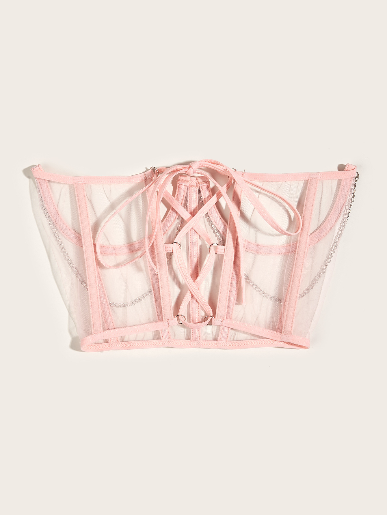 Europeiska och amerikanska remmar, pendlande yttre kedjeväst, korsett, stålring, Fishbone Slim Fit, europeisk och amerikansk gördel för kvinnor i lager_voghion.com