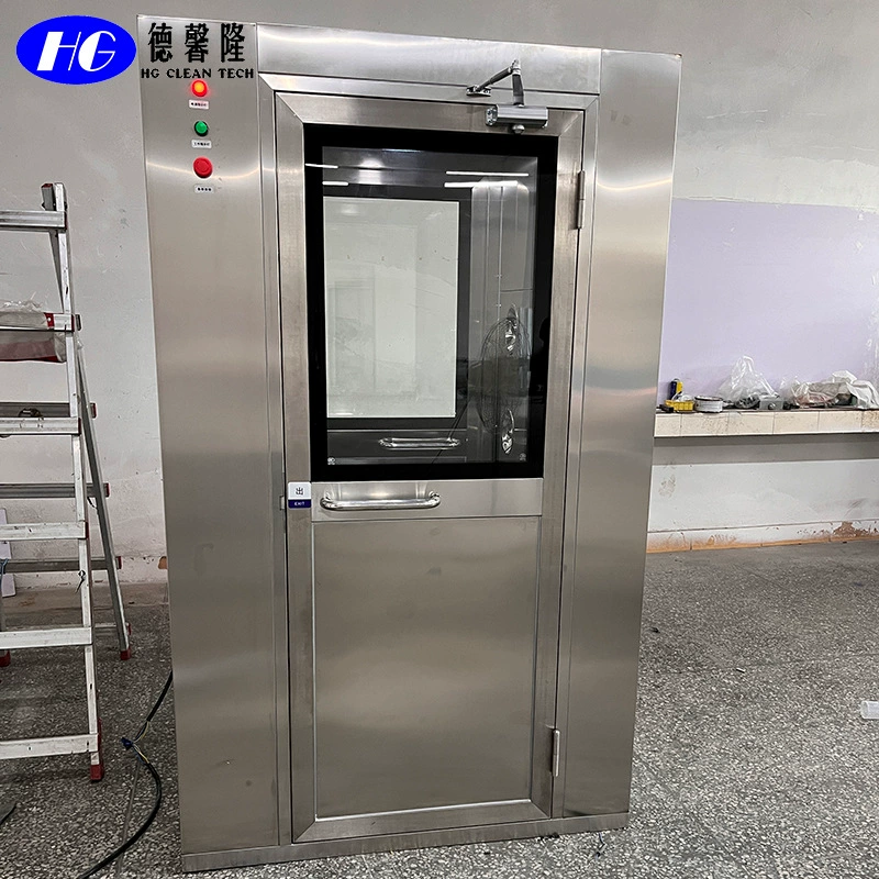 Dexinzong очистка из нержавеющей стали, интеллектуальная голосовая трансляция, воздушная душевая комната, одиночное двойное сушильное оборудование