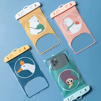 Сенсорный экран плавательный водонепроницаемый мобильный телефон мешок на открытом воздухе водные виды спорта герметичный мешок для мобильного телефона водонепроницаемый мешок