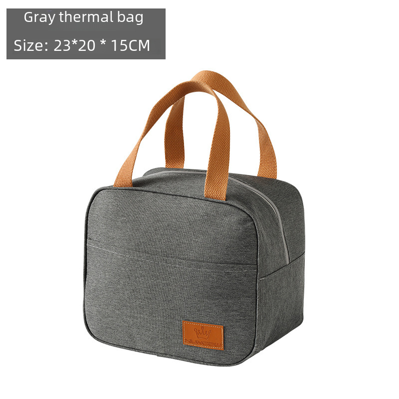 thumbnail image 3 of Bolsa de almuerzo, bolsa térmica, bolsa de arroz para estudiantes, bolsa de picnic portátil, bolsa para lonchera, 3 of 5