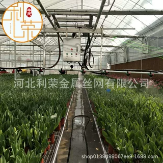 厂家移动喷灌机水车农用养殖蔬菜大棚自动轨道灌溉设备