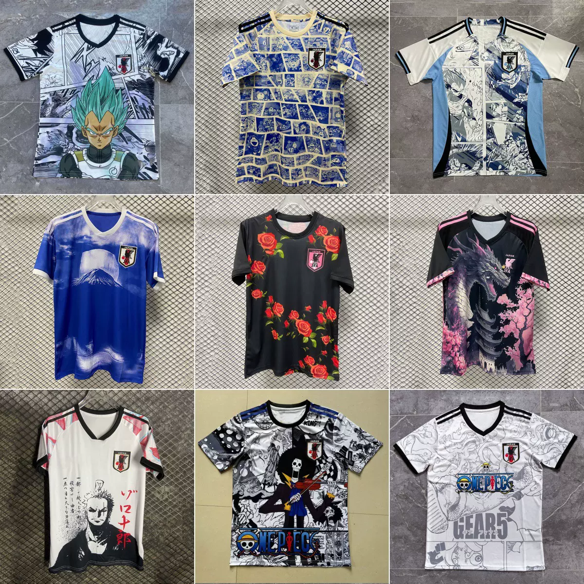 球迷版日本队系列球衣足球服Japanese series football jerseys