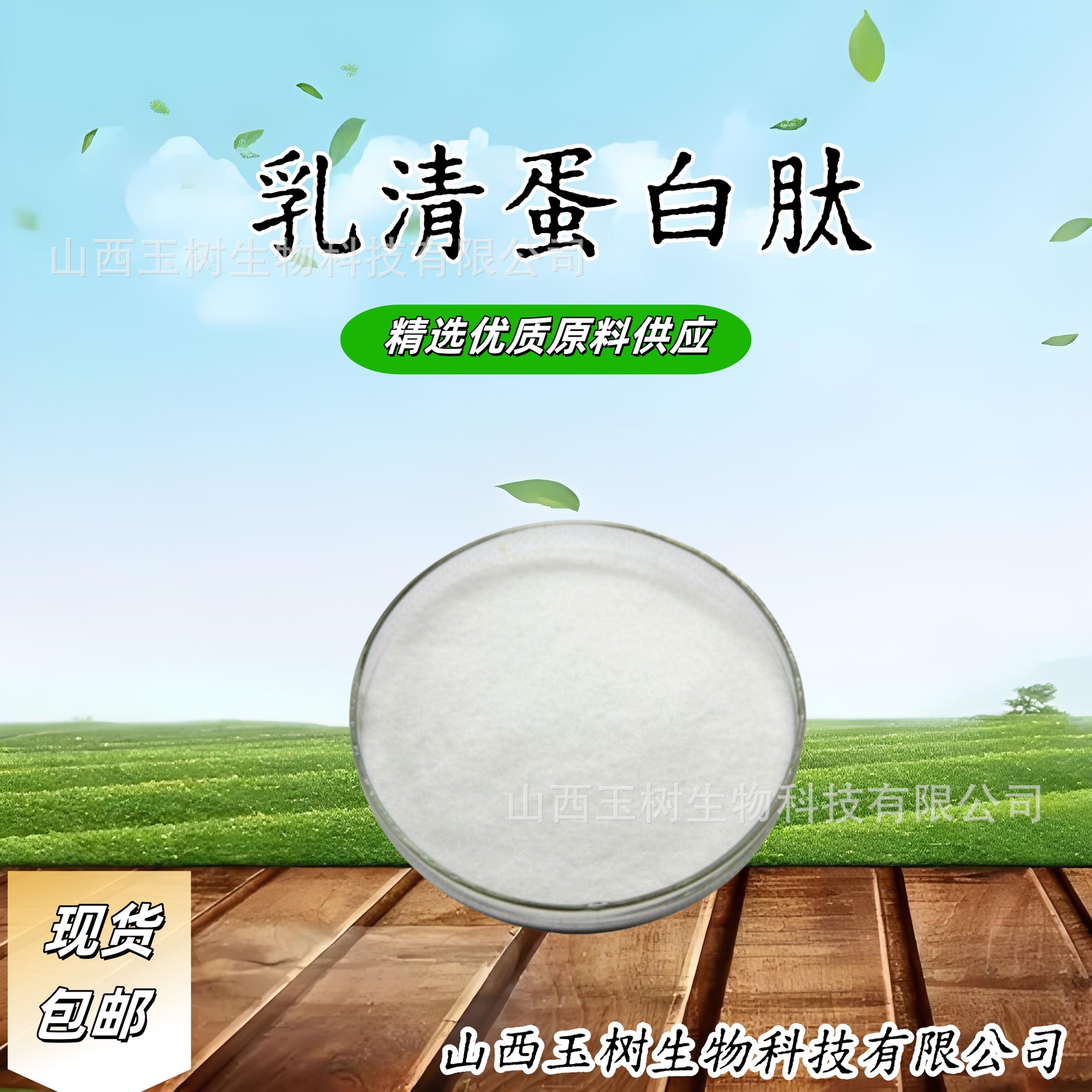 乳清蛋白肽98%高浓缩粉新鲜牛奶提取小分子蛋白肽粉食品级多肽