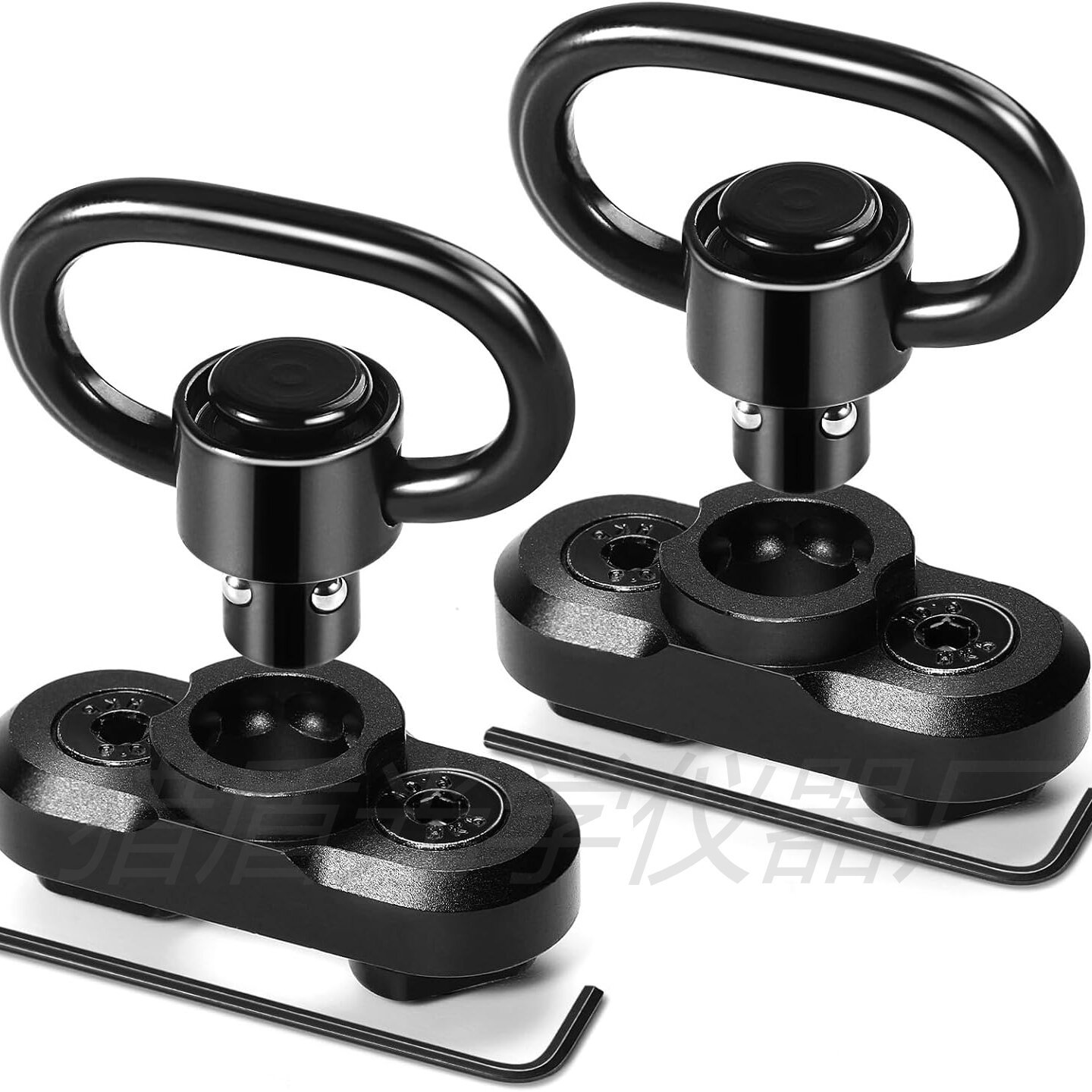 Mlok背带扣环金属背带扣 Mlok固定导轨背带扣环Sling Mount