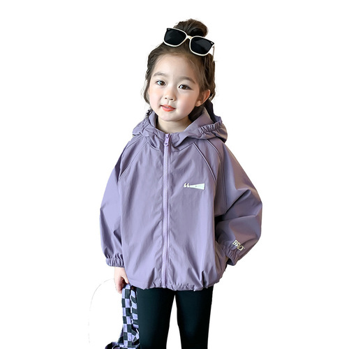Girls Spring Jackets 2024 New Korean Style Baby Girl Spring Tops Girls Jackets Spring Children's Jackets