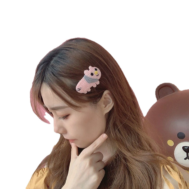 Pinzas para el Cabello de Estilo Coreano con Dibujos Animados para Niñas, Pinzas BB de Animales de Moda en Internet, Accesorios para el Cabello Tejidos Dulces, Tocados, Venta al por Mayor de Puestos Callejeros