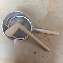 油茶锅糍粑恭城油茶铝制圆底木槌广西套装手艺打茶工具一套