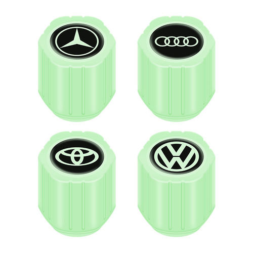 Car luminous valve cap tire valve cap motorcycle electric vehicle vacuum tire valve luminous valve core cover cover