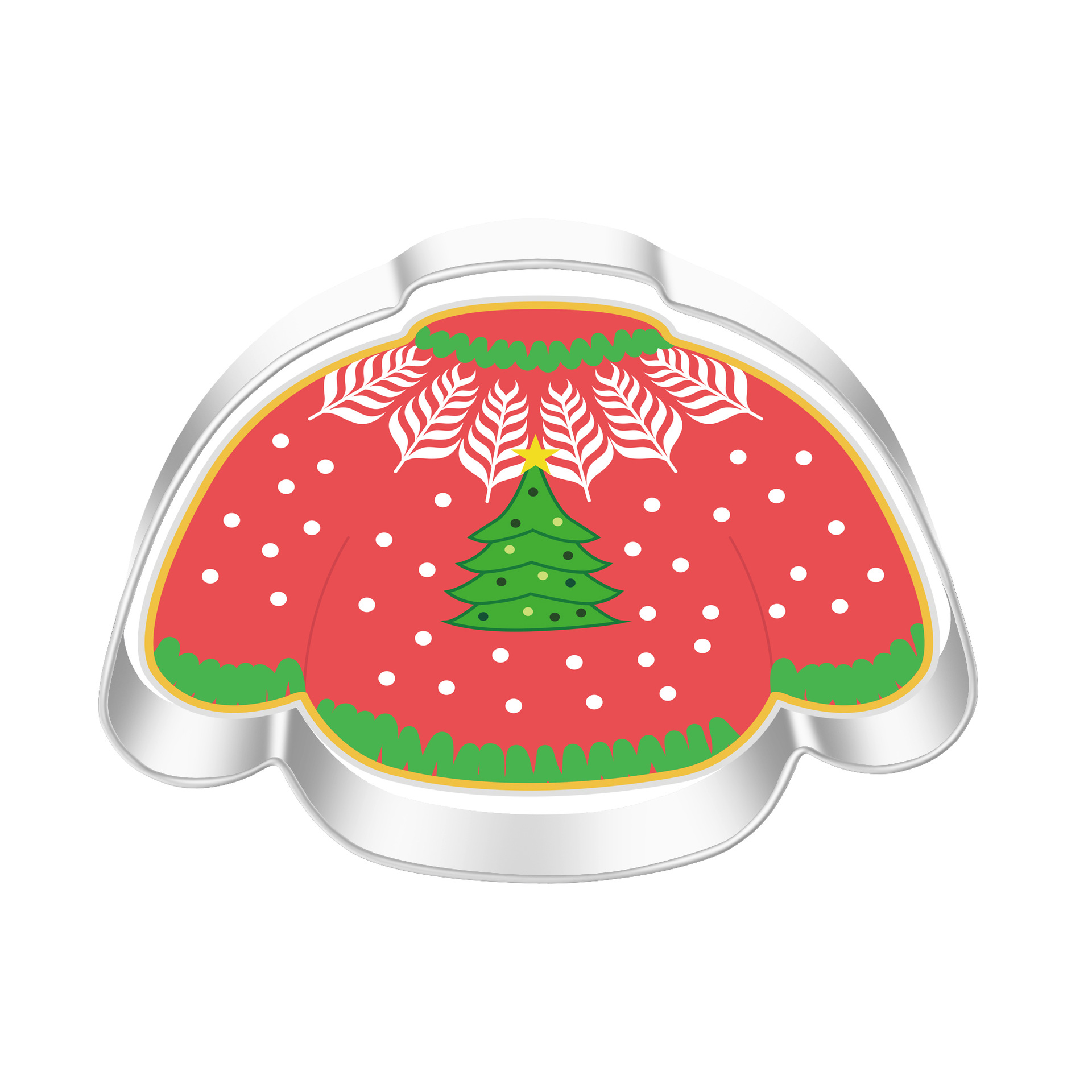 Acero inoxidable molde de galletas de Navidad árbol de Navidad Santa Claus copo de nieve alce Amazon Fuente de la fábrica de comercio exterior