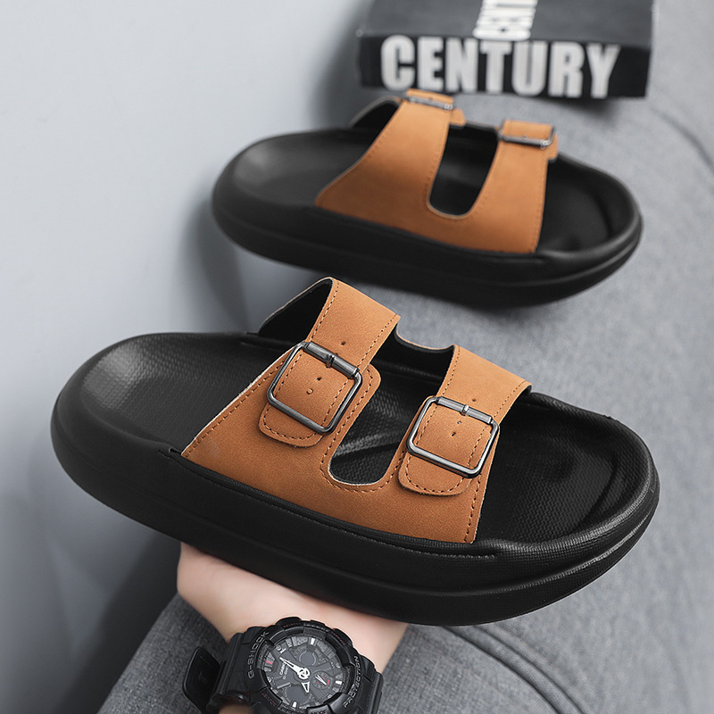 Customized Slippers for Men, Suitable for Outdoor Wear, Indoor Home Use, Bathing, Non-Slip, Thick-Soled, Soft-Soled, Beach Sandals Customized Slippers for Men, Suitable for Outdoor Wear, Indoor Home Use, Bathing, Non-Slip, Thick-Soled, Soft-Soled, Beach Sandals