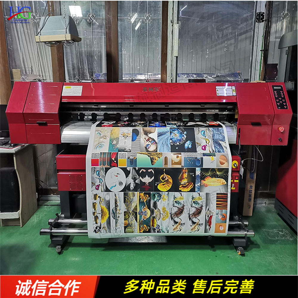 晶瓷画打印机 动漫装饰画喷绘机器 墙布壁画车贴全彩图案印刷机