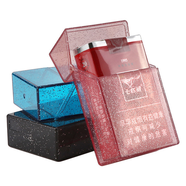 Universal plastic waterproof transparent multicoloured cigarette…