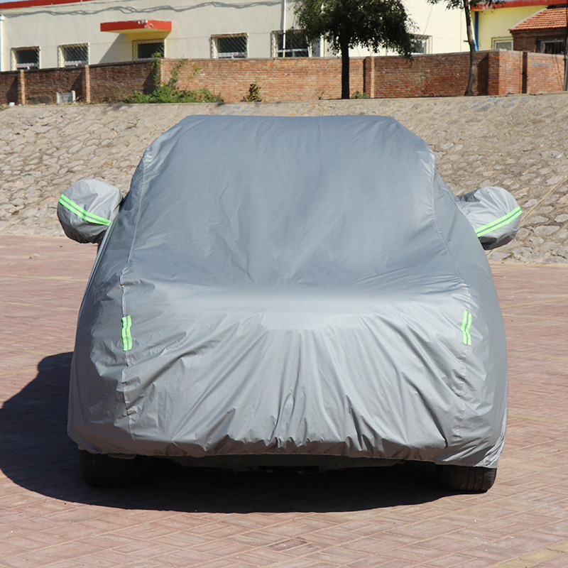Car Clothing Full Cover Car Cover Velvet Thickened Car Clothing Car Cover Wholesale Cross-Border Sun Protection and Heat Insulation Carcover