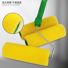 拉花滾筒刷彈性油漆水泥塗料拉毛工具海綿肌理拉花刷8寸廠家直發