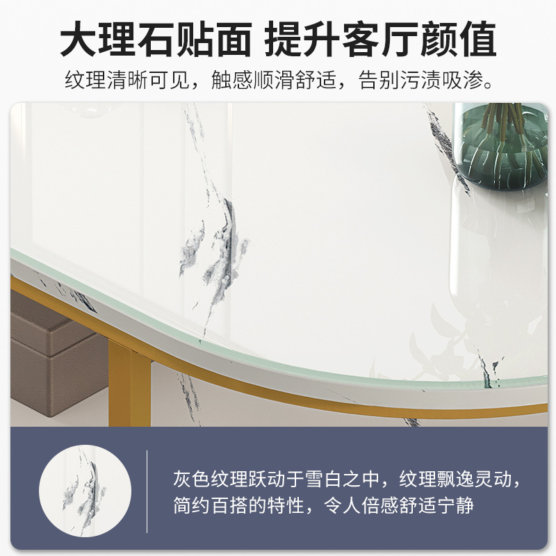 Mesa de centro simple moderno pequeño apartamento sala de estar sofá lado del gabinete pequeña mesa redonda casa estilo nórdico ventana pequeña mesa pequeña