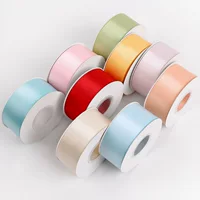 4cm односторонняя лента атласная лента ручной работы diy шелковая лента ленты розы материал торт подарочная коробка декоративная лента