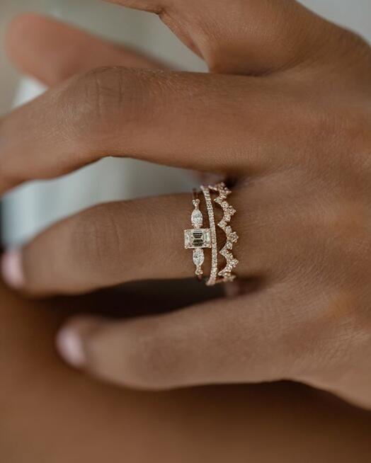 13g Weight Rings Classification 11, 5, 6 Ring Size 1 Set Quantity Casual, Street Occasion Alloy Material Geometric Pattern All Seasons Season Women's Gender Plating Design Classic Style Style 1 Set Classic Style Geometric Alloy Plating Women's Rings 6