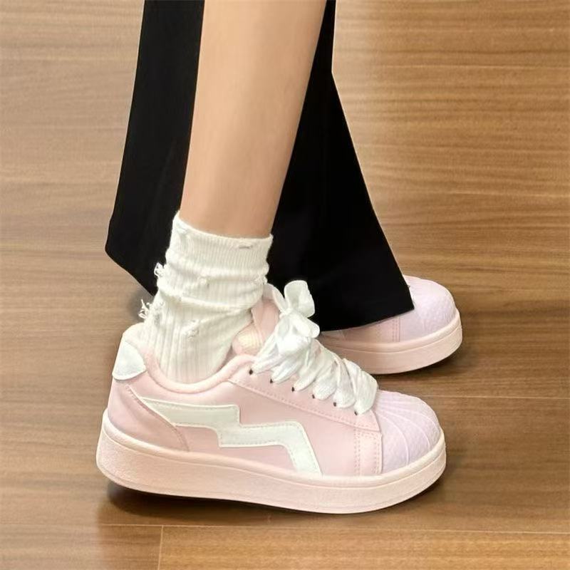 Versión coreana de las zapatillas de deporte de moda de nicho casual para estudiantes