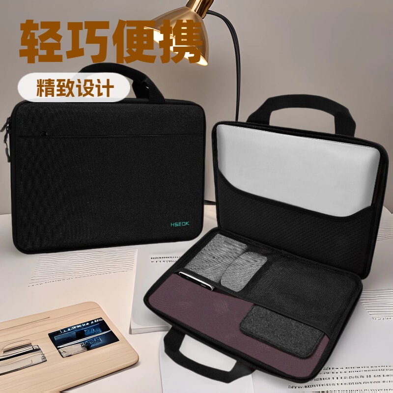 Laptop Bag Protective Cover for Lenovo 13.3 Huawei Mac Apple Xiaomi 14inch Waterproof and Shockproof