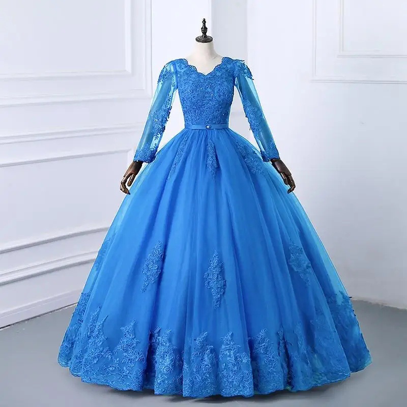Traje en solitario 2025 nuevo estilo hilo de color música vocal bel canto prueba falda de tutú vestido de anfitrión mujer sexy retro