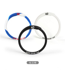 Sports watch with Kobe James Owen Durant Wade circle design silicone night light bracelet accessory