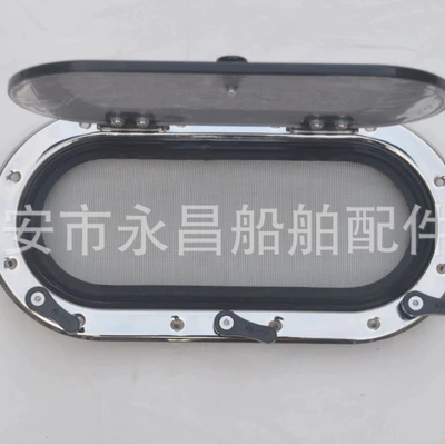 316L StainLess SteeL Rv Outboard Window Sunroof AcryLic GLass ALuminum Frame Anti-mosquito Screen Yacht Accessories (Avtomobil ehtiyat hissələri)