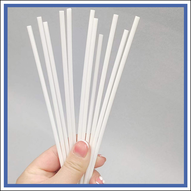 棒棒糖PP管子批发聚丙烯乳白色小管pp塑料棒棒糖管长度任切价优惠