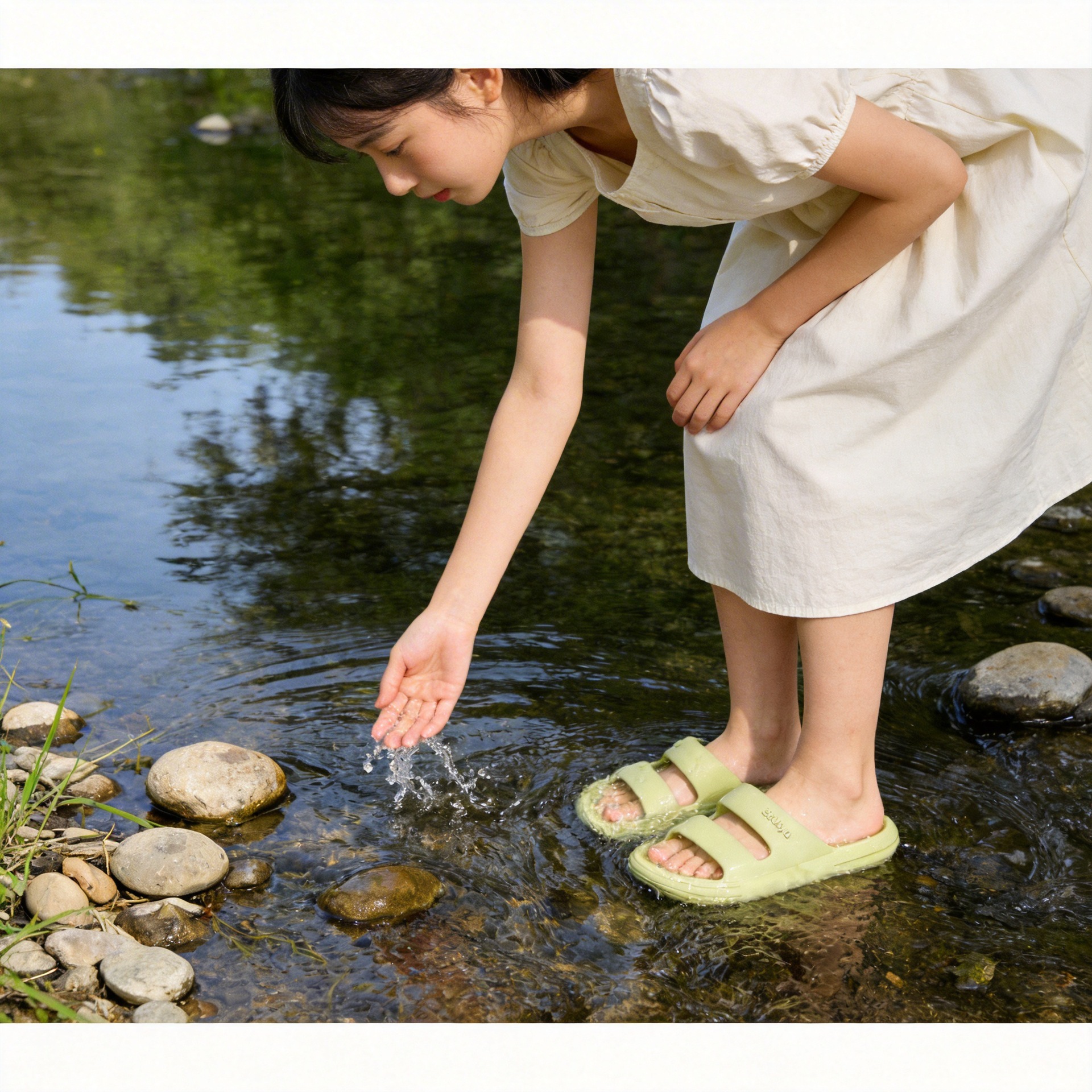 Zapatillas de verano populares resistentes al desgaste de barro transpirable carretera anti-colisión primavera viajar zapatillas para hombres y mujeres image 3