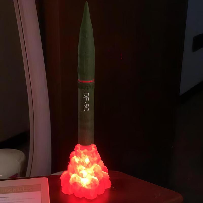 东风5c小夜灯导弹模型打击范围覆盖全球遥控变色装饰品摆件纪念品|undefined