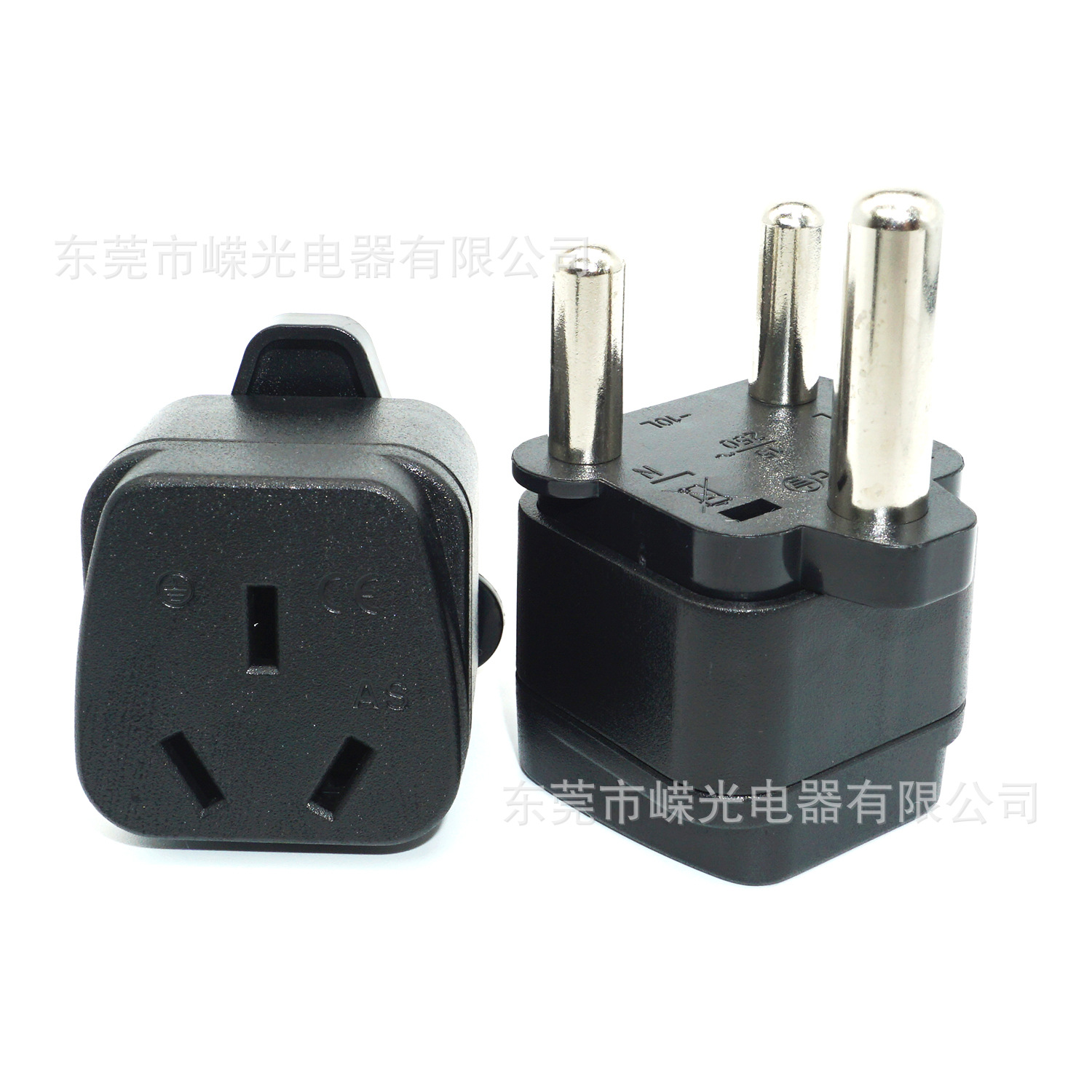 产销AS-10L大南非转家用8.0粗脚印度三圆脚1澳规转南非插头