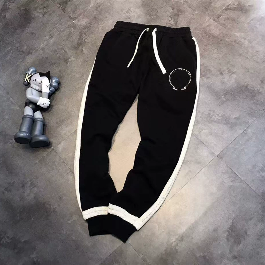 Ke Roman копыта вышивка санскрит классические брюки с ремешком правильная версия весна и осень мужчины и женщины